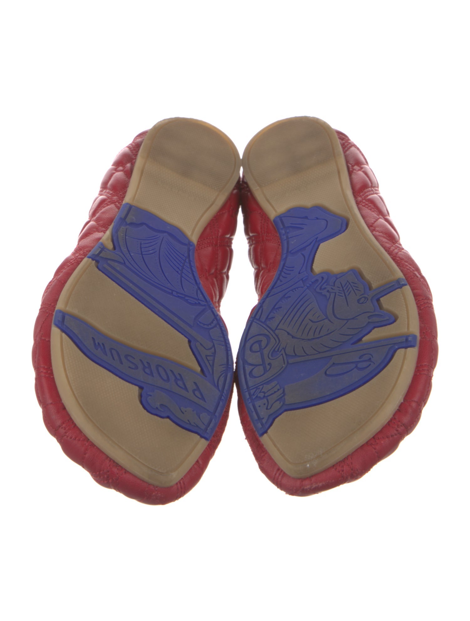 Burberry Leather Ballet Flats